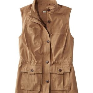 L.L. Bean Women’s Ripstop Field Vest XL NWOT